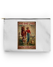 And She Lived Happily Ever After Poster Accessory Pouch tile