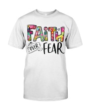 Faith over fear Premium Fit Mens Tee tile