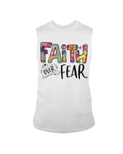 Faith over fear Sleeveless Tee tile