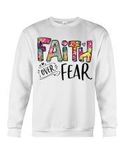Faith over fear Crewneck Sweatshirt tile
