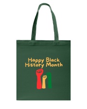Happy Black History Month Tote Bag tile