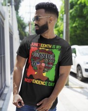 Juneteenth Is My Independence Day Classic T-Shirt apparel-classic-tshirt-lifestyle-front-226