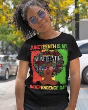 Juneteenth Is My Independence Day Classic T-Shirt apparel-classic-tshirt-lifestyle-front-248