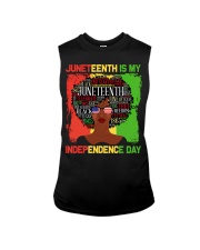 Juneteenth Is My Independence Day Sleeveless Tee tile
