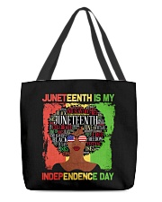 Juneteenth Is My Independence Day All-Over Tote tile