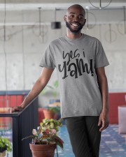 Yes I yam Classic T-Shirt apparel-classic-tshirt-lifestyle-front-34