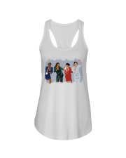 Living Single 2 Ladies Flowy Tank tile