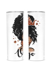 Virgo Glitter Tumbler tile