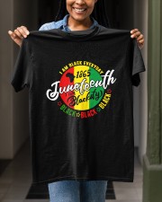 I am black everyday but today im blackity black Classic T-Shirt apparel-classic-tshirt-lifestyle-front-129