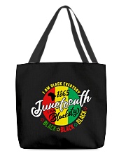 I am black everyday but today im blackity black All-Over Tote tile