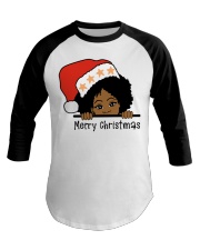 Merry Christmas baby 4 Baseball Tee tile