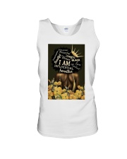 Behind of Black Queen Unisex Tank tile