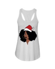Afro Santa 1 Ladies Flowy Tank tile