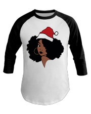 Afro Santa 1 Baseball Tee tile