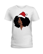 Afro Santa 1 Ladies T-Shirt tile