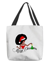 Merry Christmas All-Over Tote tile