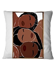 African Girls Square Pillowcase tile