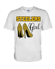 Steelers V-Neck T-Shirt tile