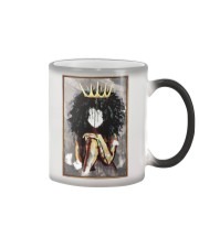 African American Portrait Poster 3 Color Changing Mug tile