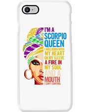 Scorpio Black Queen Phone Case tile