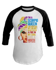Scorpio Black Queen Baseball Tee tile