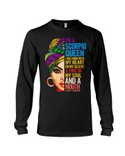 Scorpio Black Queen Long Sleeve Tee tile