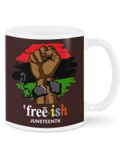 Black History African color Fist Mugs tile