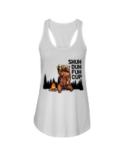 Camping Beer Ladies Flowy Tank tile
