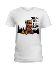 Camping Beer Ladies T-Shirt tile