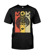 Black Mom Classic T-Shirt front