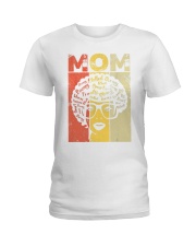 Black Mom Ladies T-Shirt tile