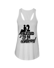2 blessed to be bothred Ladies Flowy Tank tile