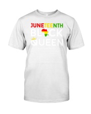 Juneteenth Black Queen Nutrition Facts Classic T-Shirt tile