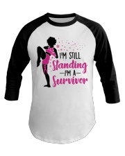Im A Survivor Baseball Tee tile