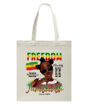 Juneteenth Queen Tote Bag tile