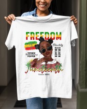 Juneteenth Queen Classic T-Shirt apparel-classic-tshirt-lifestyle-front-129