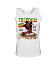 Juneteenth Queen Unisex Tank tile