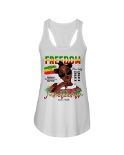 Juneteenth Queen Ladies Flowy Tank tile