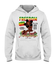 Juneteenth Queen Hooded Sweatshirt tile
