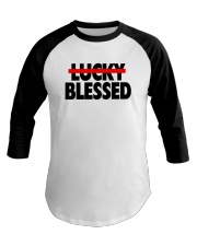 LUCKY BLESSED Baseball Tee tile