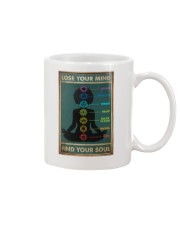 Black Yoga Chakra Mug tile