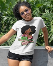 Alpha Kappa Alpha Girl Classic T-Shirt apparel-classic-tshirt-lifestyle-front-232