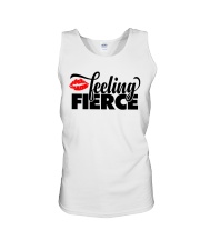 feeling fierce Unisex Tank tile