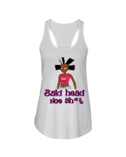 RR Cyn bald head ho ish Ladies Flowy Tank tile