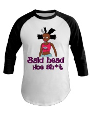 RR Cyn bald head ho ish Baseball Tee tile