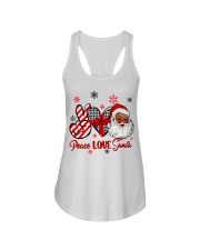 Peace Love Santa Ladies Flowy Tank tile