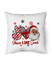 Peace Love Santa Indoor Pillow tile