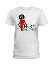 Merry Christmas 4 Ladies T-Shirt tile