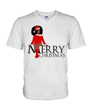 Merry Christmas 4 V-Neck T-Shirt tile