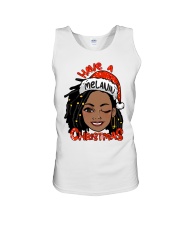 Have a melanin Christmas Unisex Tank tile